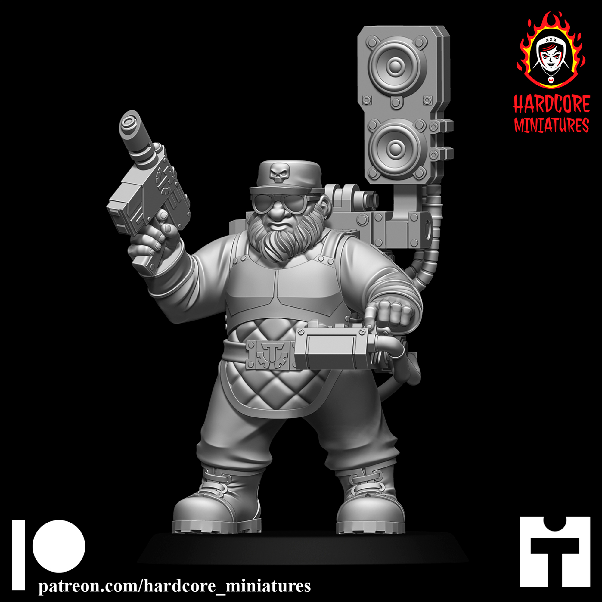 Space Dwarf Musician #2